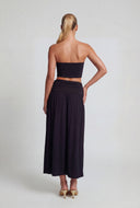 Kaylani Starfish Charm Slit Maxi Skirt