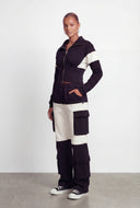 Elliot Color Blocked Cargo Sweatpants