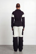 Elliot Color Blocked Cargo Sweatpants