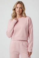 Christina Crew Neck Pullover Sweatshirt