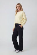 Christina Crew Neck Pullover Sweatshirt