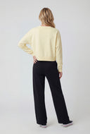 Christina Crew Neck Pullover Sweatshirt
