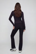 Maisie Seamless Mock Neck Track Jacket