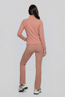 Maisie Seamless Mock Neck Track Jacket