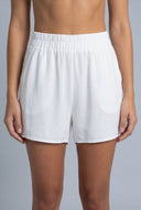 Aadhya Crepe Knit Shorts