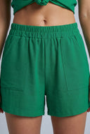Aadhya Crepe Knit Shorts