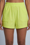 Aadhya Crepe Knit Shorts