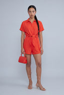 Aadhya Crepe Knit Shorts