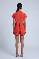 Aadhya Crepe Knit Shorts