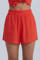 Aadhya Crepe Knit Shorts