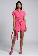 Aadhya Crepe Knit Shorts