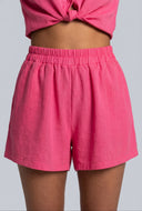 Aadhya Crepe Knit Shorts