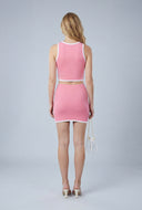 Asymmetrical Hem Crop Top