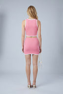 High Waist Mini Skort