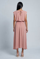 Pleated Maxi Skirt