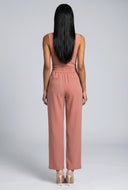 Ezra Crepe Pleated Dress Pants