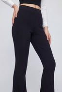 Lenora High Waist Ribbed Flare Pants