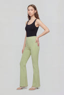 Lenora High Waist Ribbed Flare Pants