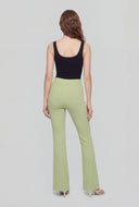 Lenora High Waist Ribbed Flare Pants