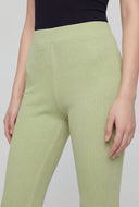 Lenora High Waist Ribbed Flare Pants