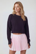 Emmie Modal Crop Crewneck Sweatshirt