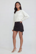 Emmie Modal Crop Crewneck Sweatshirt