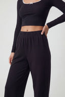 Emmie Modal Wide-Leg Sweatpants