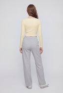 Emmie Modal Wide-Leg Sweatpants