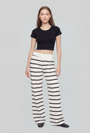 Striped High Waisted Pants