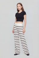 Striped High Waisted Pants