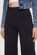 Finley Waistband Wide-Leg Casual Pants