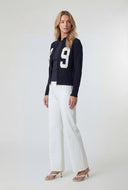 Finley Waistband Wide-Leg Casual Pants