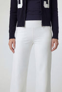 Finley Waistband Wide-Leg Casual Pants