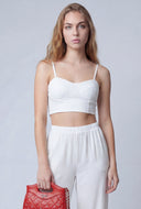 Valentina Crop Bustier Top