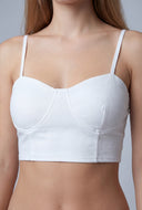 Valentina Crop Bustier Top