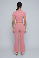 Elani Keyhole Crop Top