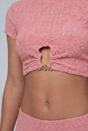 Elani Keyhole Crop Top