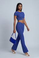 Elani Keyhole Crop Top