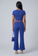 Elani Keyhole Crop Top