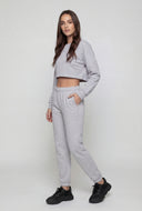 Crop Pullover Crewneck Sweatshirt