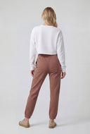 Crop Pullover Crewneck Sweatshirt