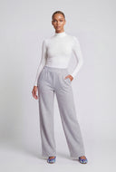 High Waist Wide-Leg Sweatpants