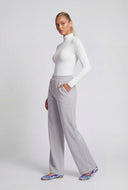 High Waist Wide-Leg Sweatpants