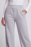 High Waist Wide-Leg Sweatpants