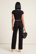 Cap Sleeve Crop Top