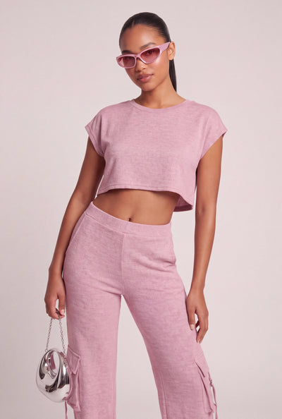 Cap Sleeve Crop Top