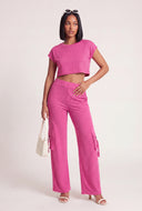 Cap Sleeve Crop Top