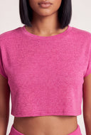 Cap Sleeve Crop Top