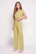 Cap Sleeve Crop Top
