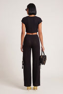 High Waist Cargo Pants